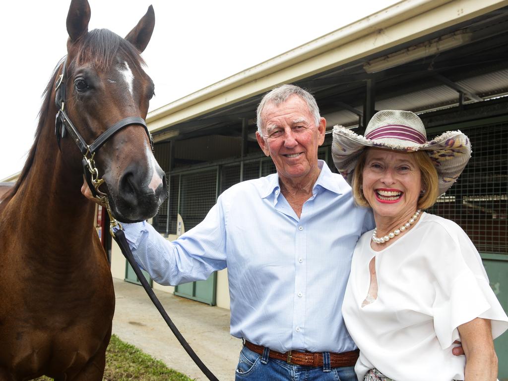 John Singleton and Gai Waterhouse